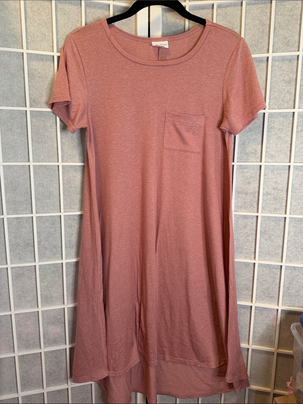 LuLaRoe Dusty Rose High-Low carly Dress